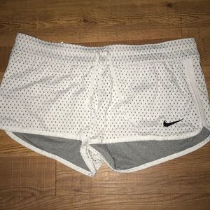 Reversible Nike shorts.